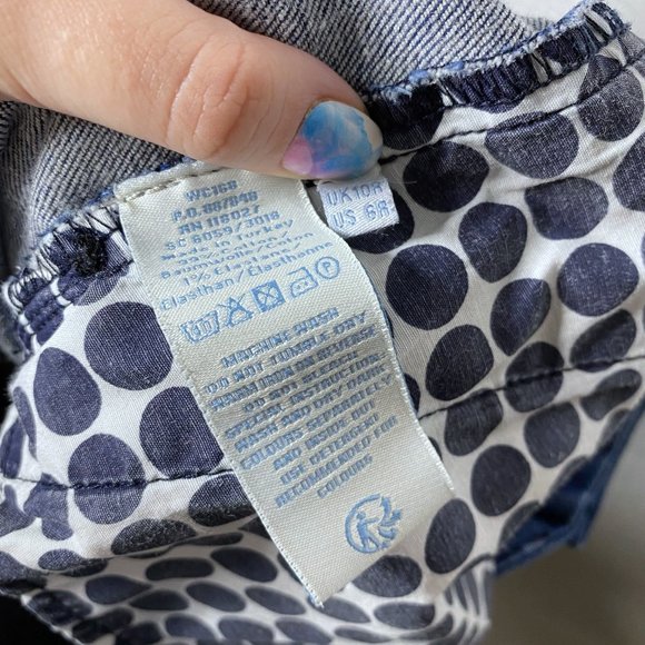 Boden Women's Size 6 R UK 10 R Dark Wash Baggy Wide Leg Jeans Denim Pockets - Picture 9 of 9